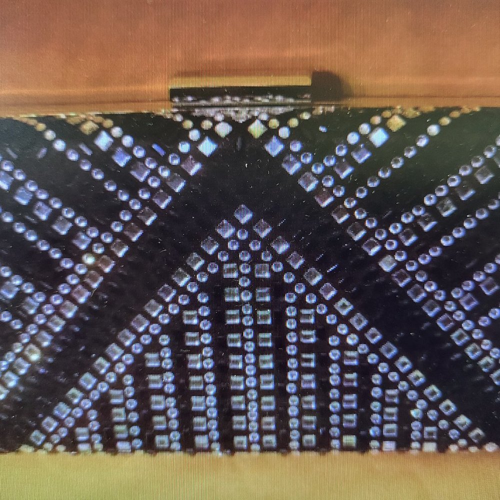 Badgley Mischka rhinestone evening bag